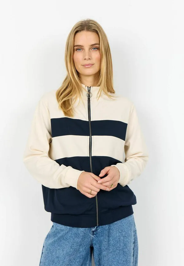 

Толстовка siham на молнии Soyaconcept, C Navy Combi, Синий, Толстовка siham на молнии Soyaconcept, C Navy Combi