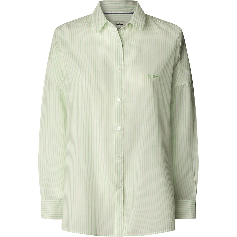 

Рубашка с длинным рукавом Pepe Jeans Lavender, зеленый