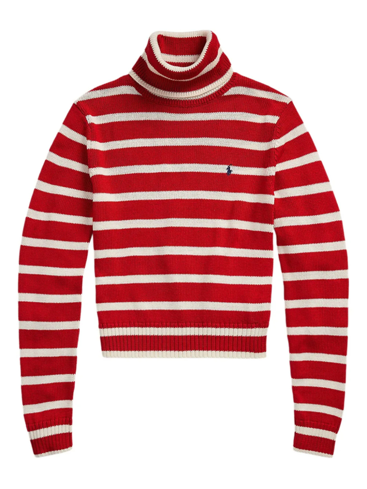 

Polo Ralph Lauren полосатая водолазка, красный