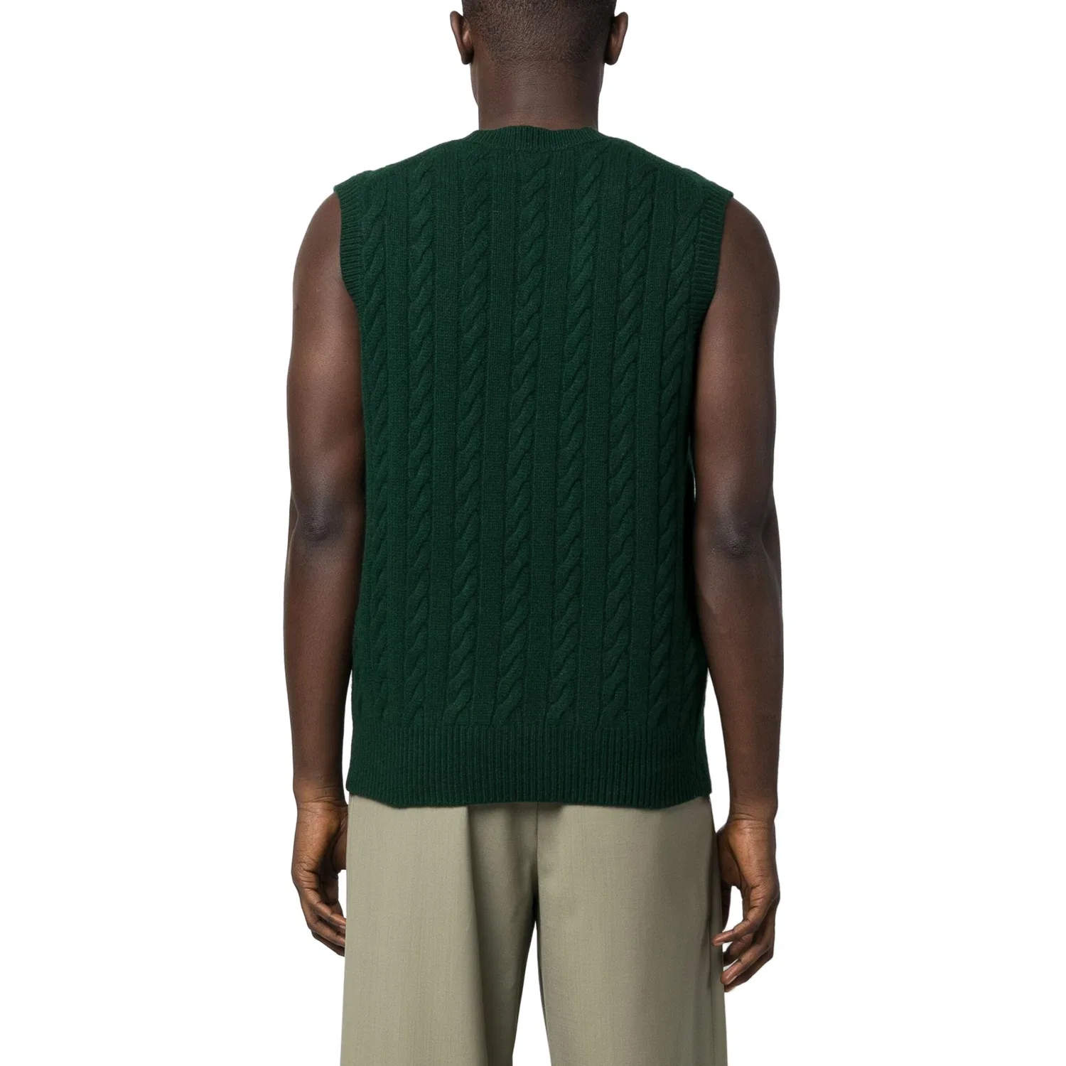 Трикотажный жилет Polo Ralph Lauren Forest Green — фото 4