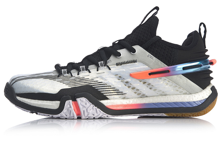 

LINING Женские бадминтонные кроссовки Quick Start низкие черно-белые