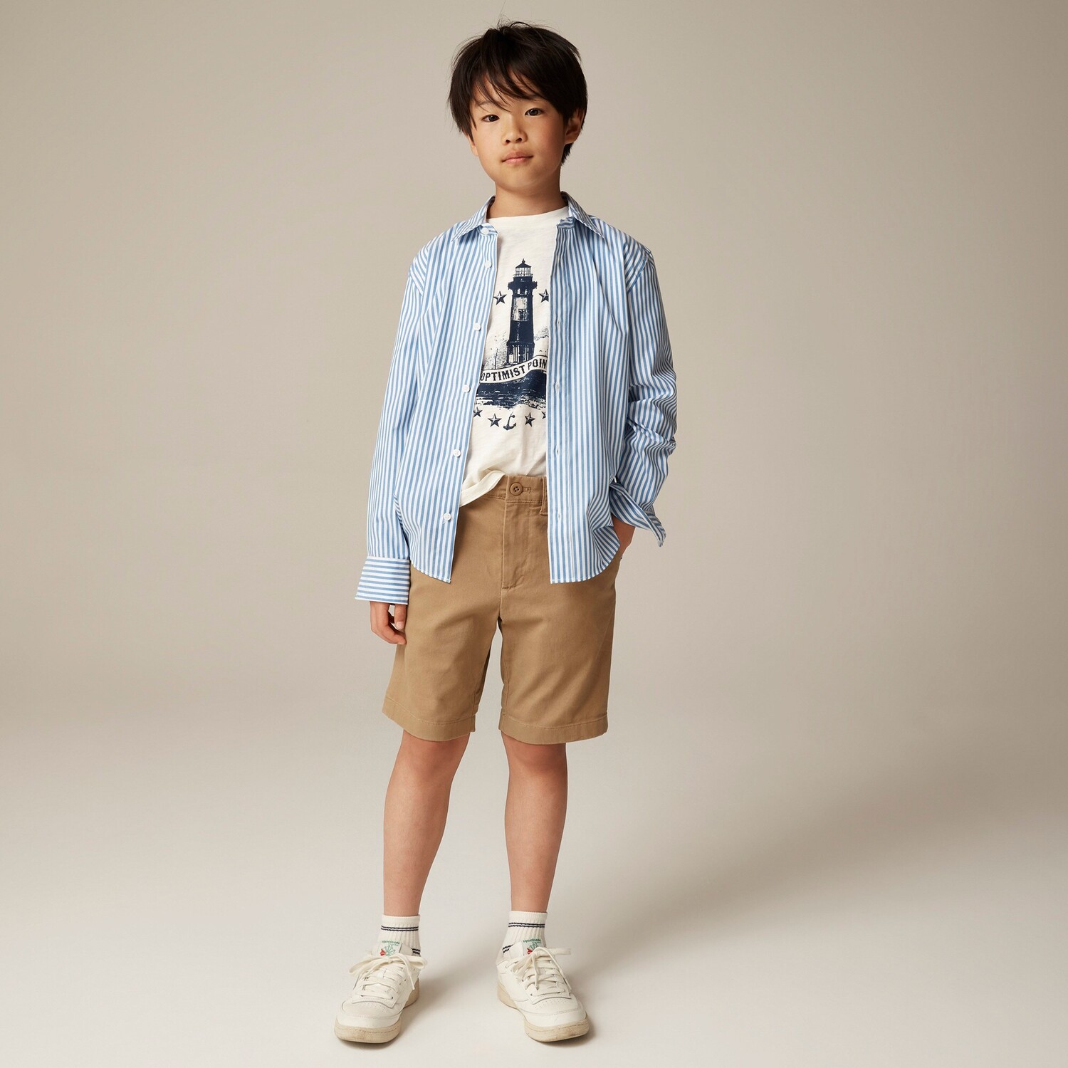 

Шорты для мальчиков в стиле чинос J.Crew, коричневый