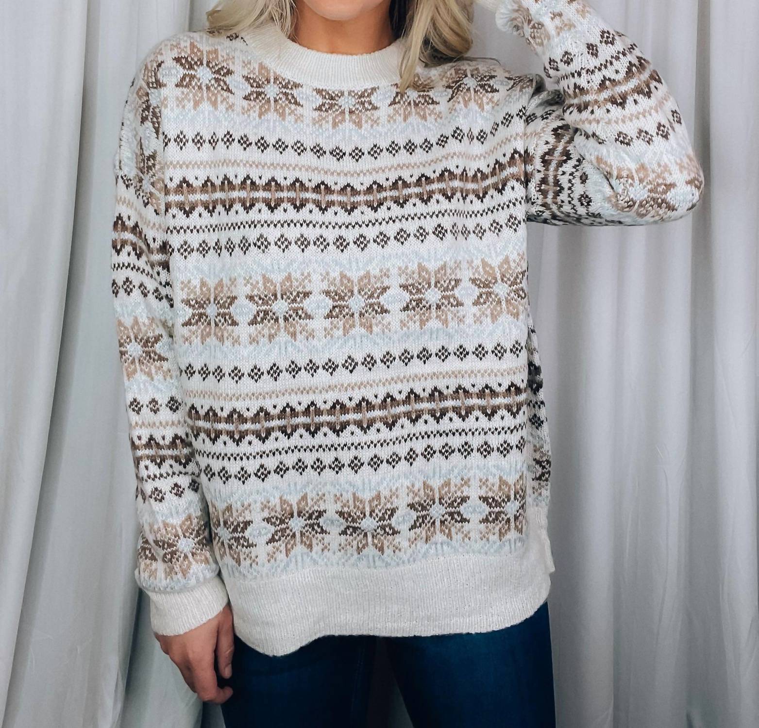 

Свитер Endless Horizons цвета экрю be cool, цвет ecru