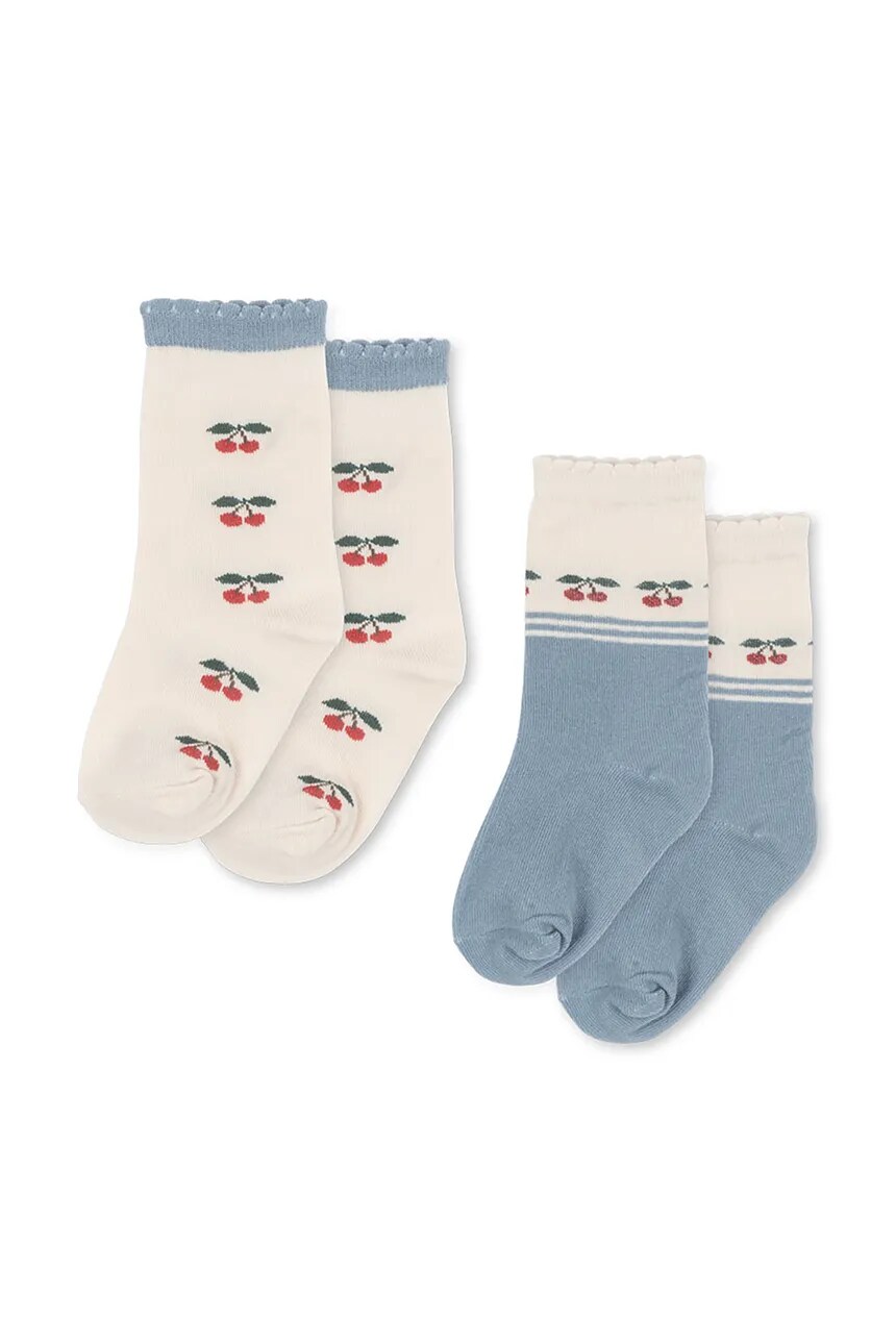 

Детские носки 2 шт. CHERRY SOCKS 2 шт. Konges Sløjd, бежевый