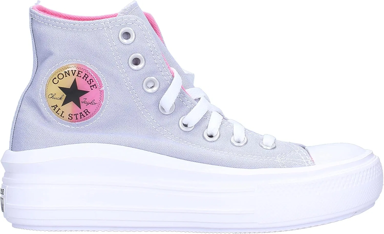 Кроссовки Converse Chuck 70 Grigia da Donna A02493C, Gray — фото 3