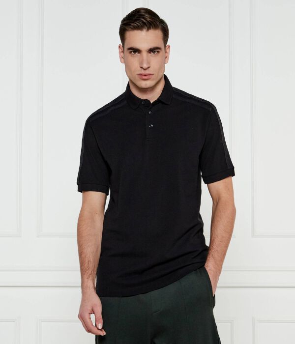 

Рубашка поло Regular fit Armani Exchange, черный