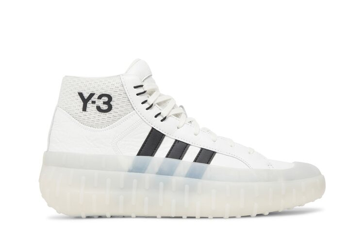 

Кроссовки Adidas Y-3 GR.1P High, белый, Серый, Кроссовки Adidas Y-3 GR.1P High, белый