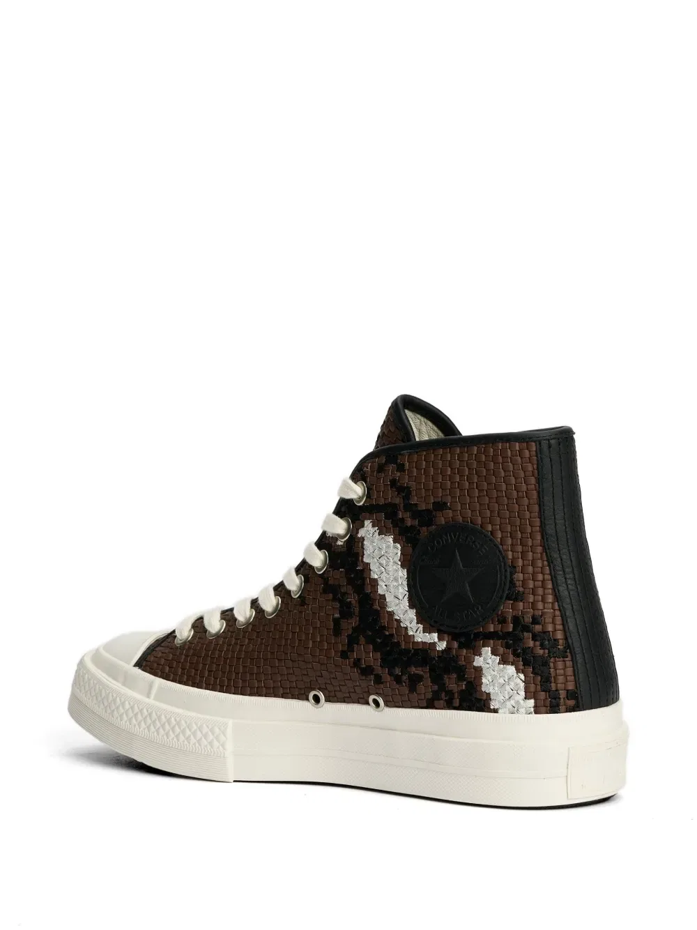 Кроссовки Chuck Taylor All Star из плетеной кожи Converse, коричневый — фото 3