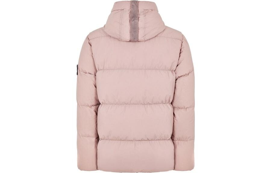 

Пуховик мужской розовый Stone Island, розовый