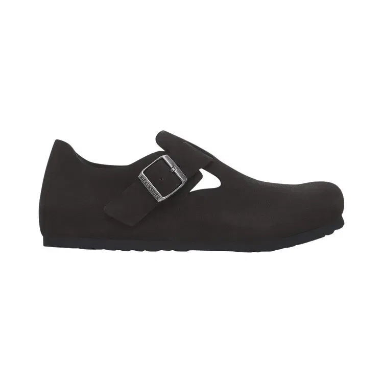 Замшевые сандалии Birkenstock London, черный