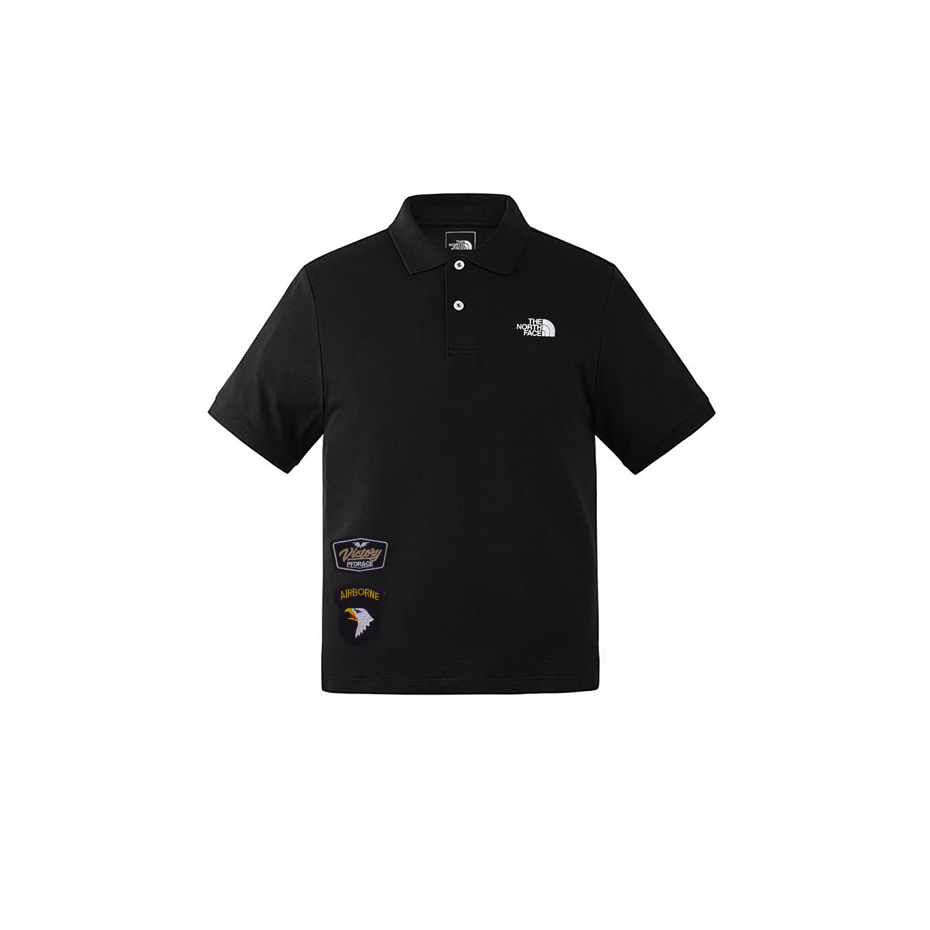 

Мужская поло с коротким рукавом THE NORTH FACE, черный