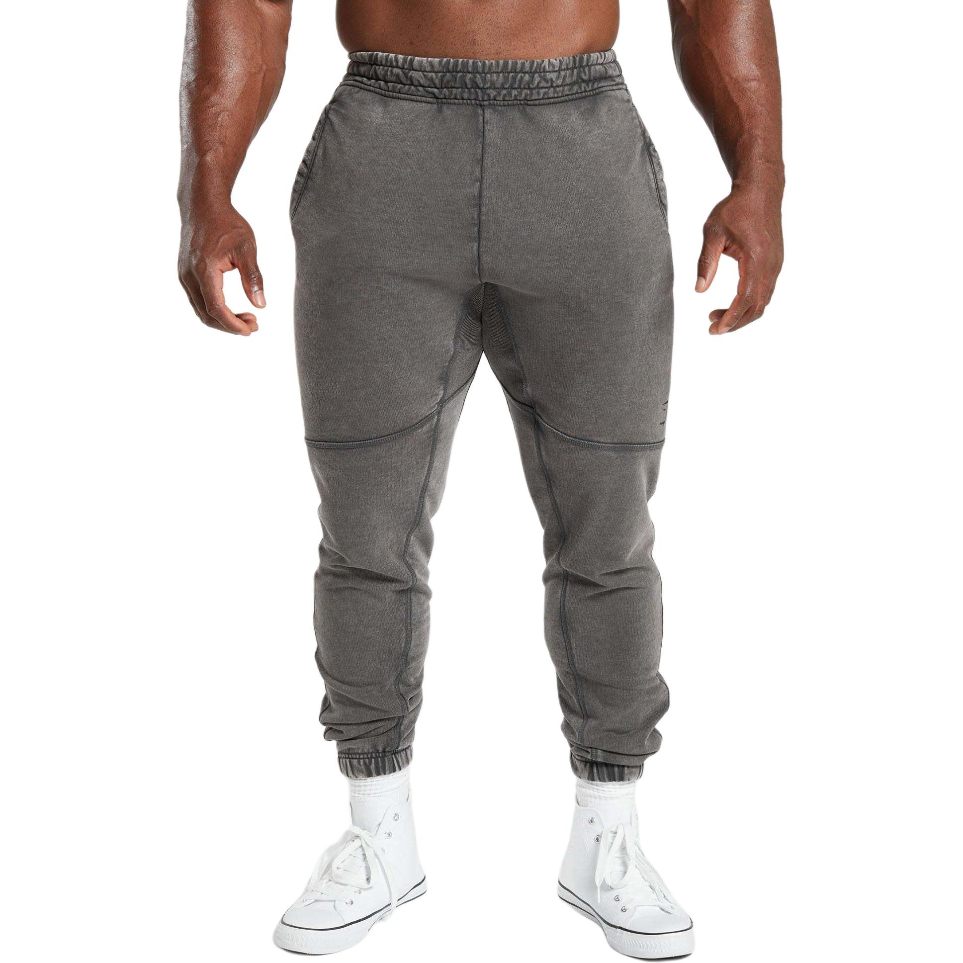 

GYMSHARK Трикотажные спортивные брюки HERITAGE JOGGERS, мужские, цвет «агатовый серый»