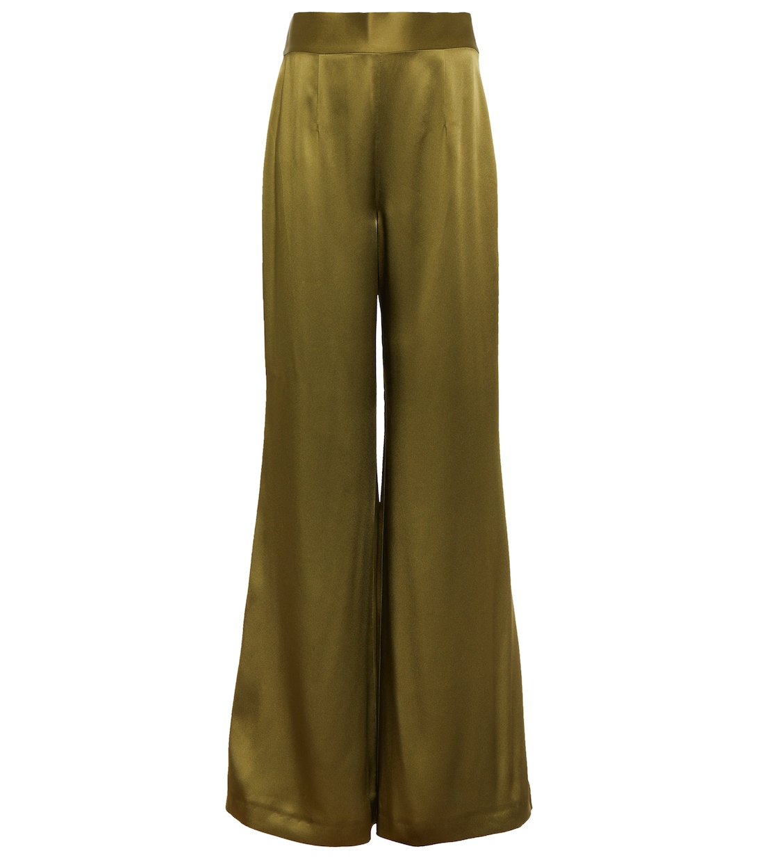 

Атласные брюки-палаццо Escape Lido Galvan, оливковый