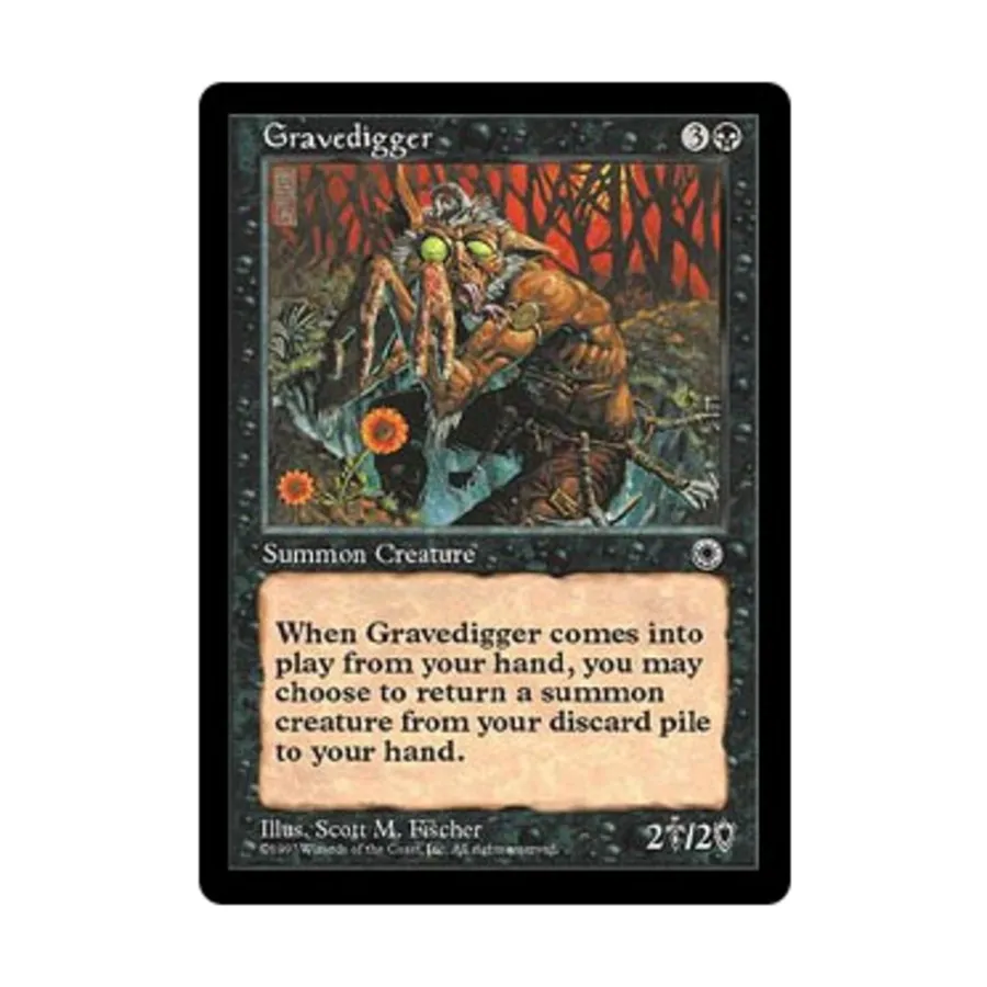 

CCG Могильщик (U), MTG - Portal