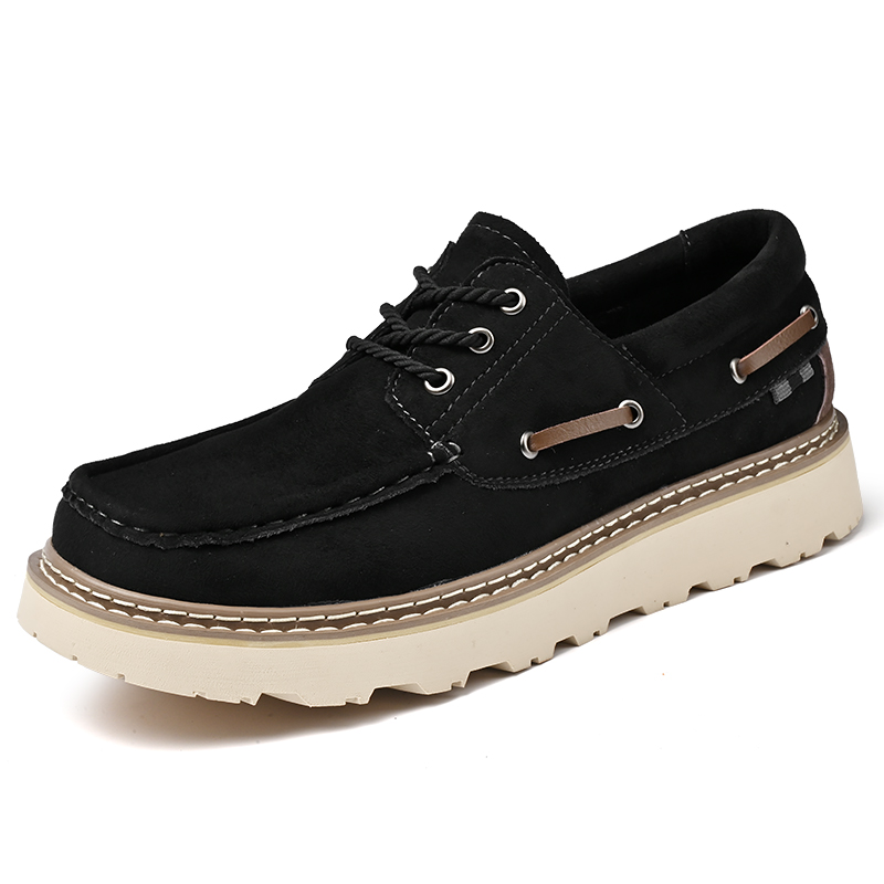 Laoks Мужские повседневные кроссовки Low Top черные, цвет Black — фото 2