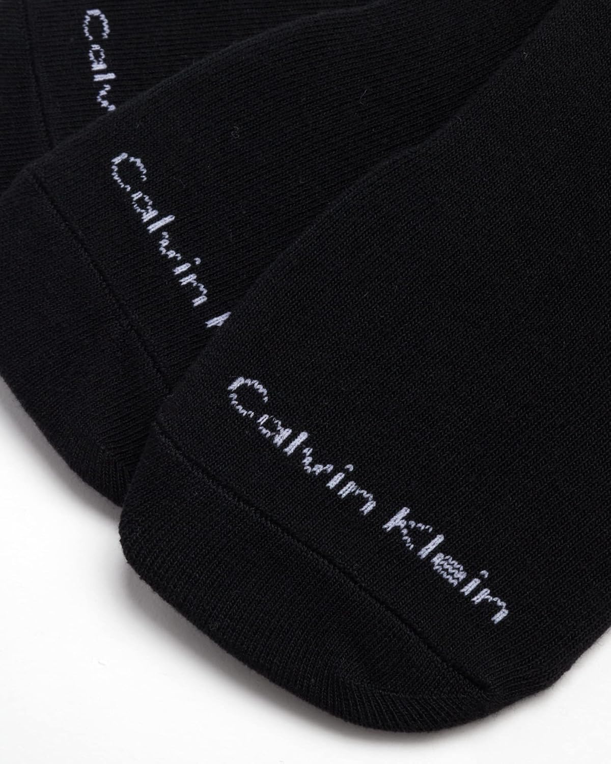 Мужские носки Calvin Klein Liner, 6 пар, мягкие, нескользящие, непромокаемые, с кроссовками, ультракороткие, для мужчин (7-12), Black — фото 4