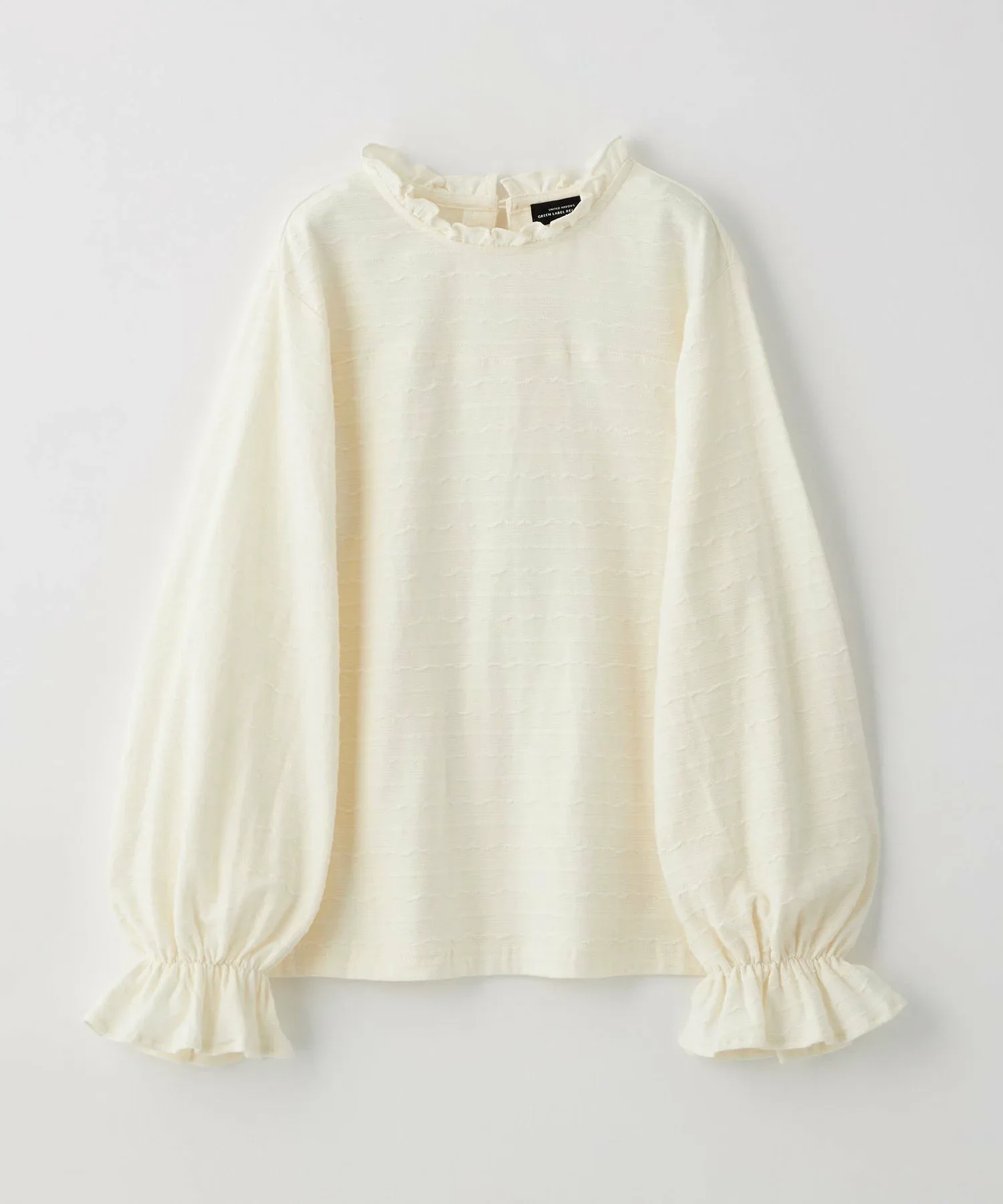 Жаккардовый пуловер / Детский 140-160 см United Arrows Green Label Relaxing, CREAM