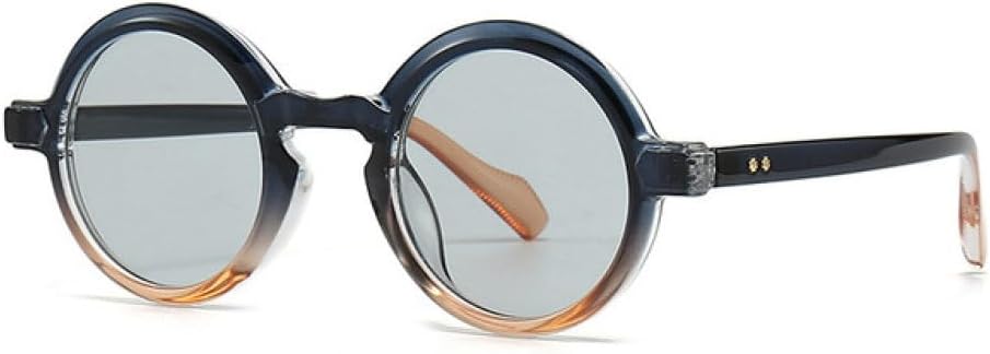 

Популярные в 2027 году: женские круглые солнцезащитные очки в стиле ретро с заклепками, мужские градиентные очки с защитой от УФ-излучения UV400 MTZJH, Blue Light Grey