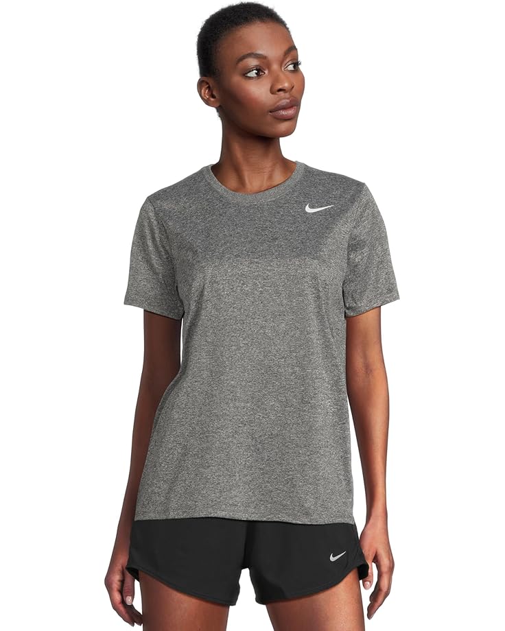 

Футболка Nike Dri-FIT Relaxed Short, цвет Black/Pure/Heather/White