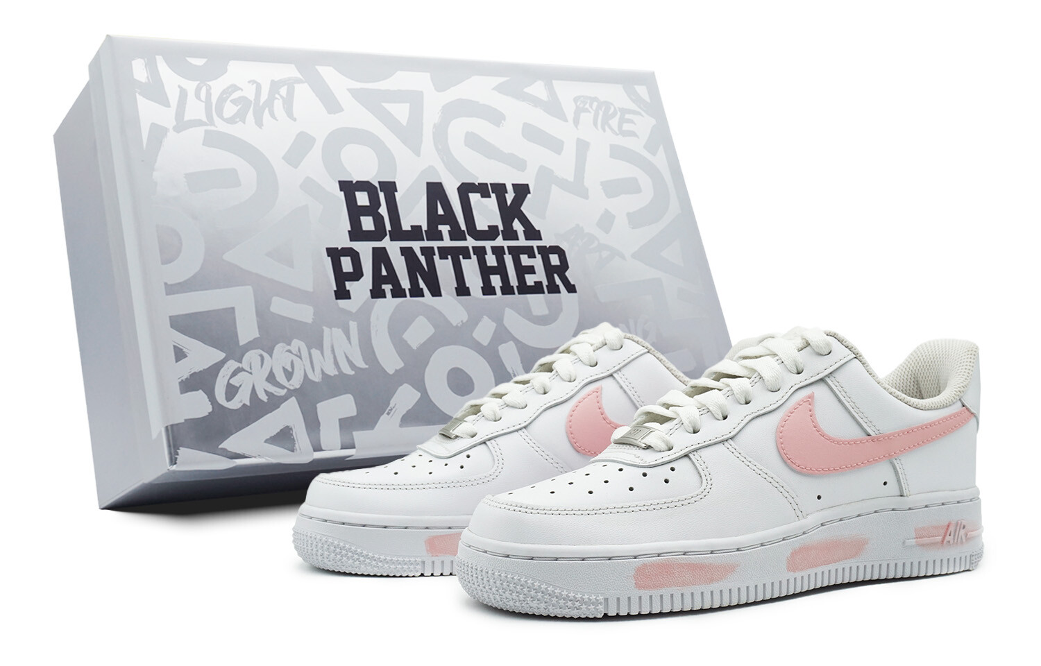 

Кроссовки Nike Air Force 1 Skateboard Shoes Women's Low-Top White Pink, Белый, Кроссовки Nike Air Force 1 Skateboard Shoes Women's Low-Top White Pink