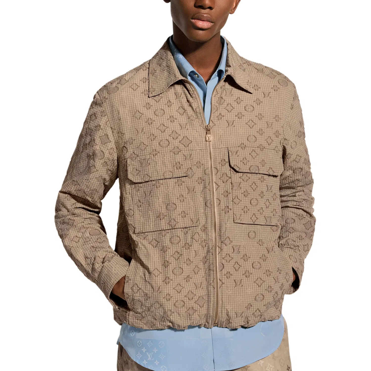 Куртка Louis Vuitton хаки — фото 3