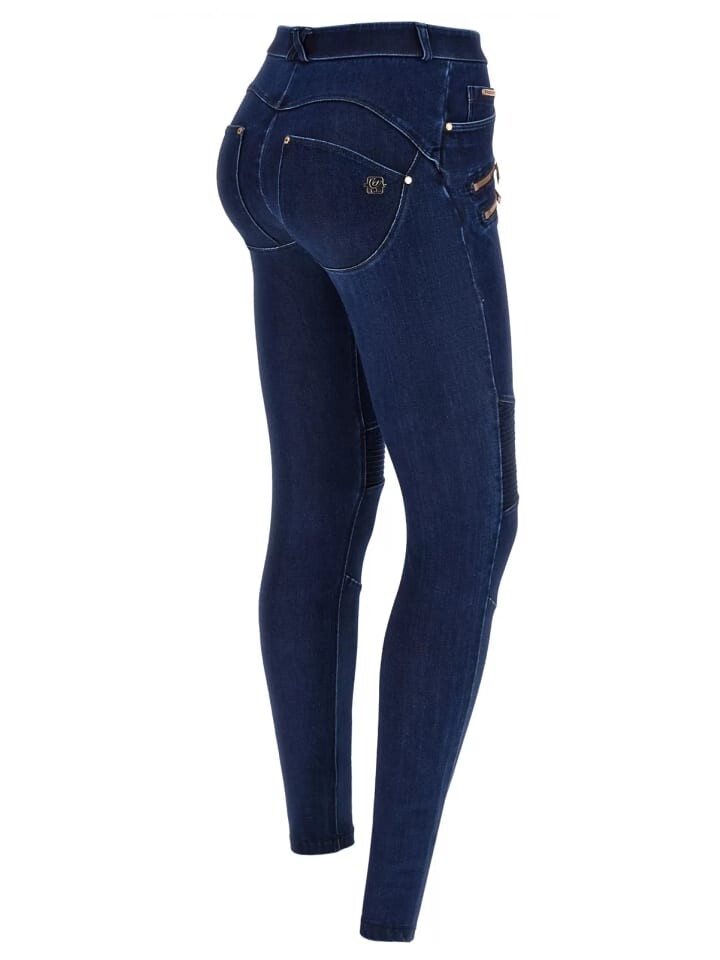 

Джеггинсы FREDDY Push-Up Jeans Regular High Waist Skinny, синий
