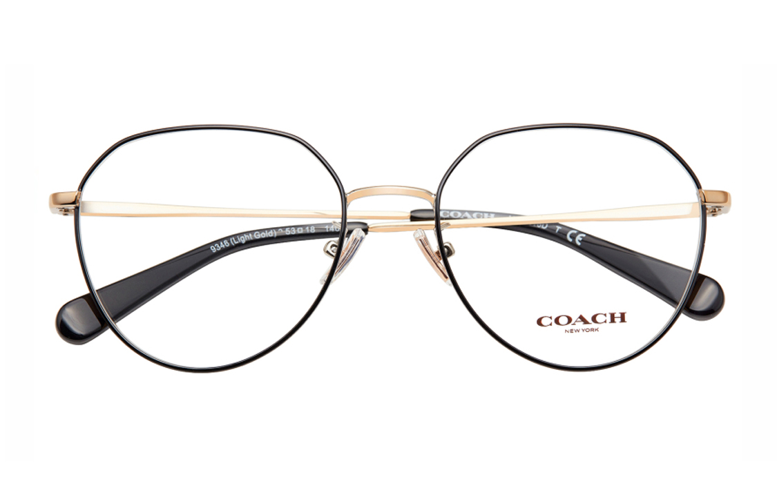 

Оправы для очков нестандартной формы женские черные COACH