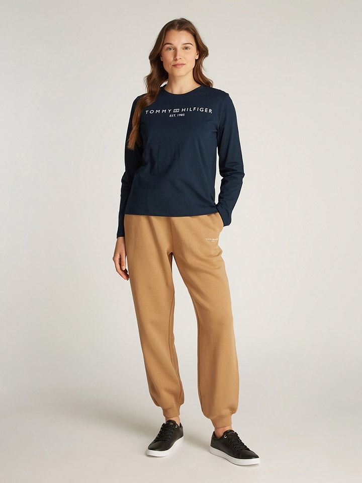 

Лонгслив Tommy Hilfiger, темно-синий