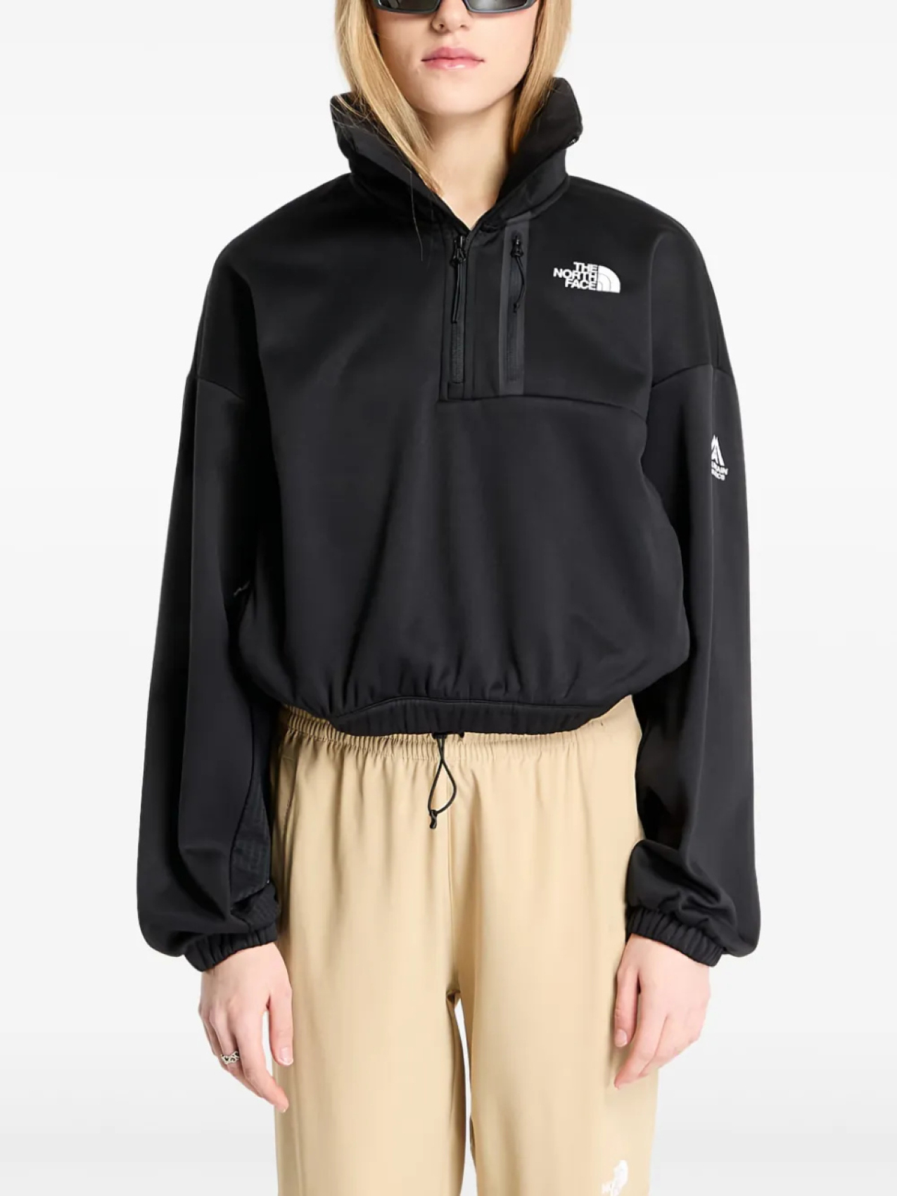 

The North Face толстовка Fleece Interest, черный