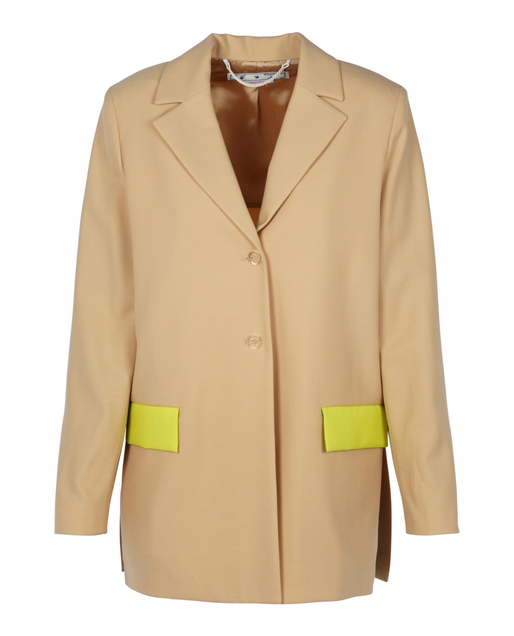 

Активная легкая куртка Tomboy из смеси шерсти Off-White, бежевый