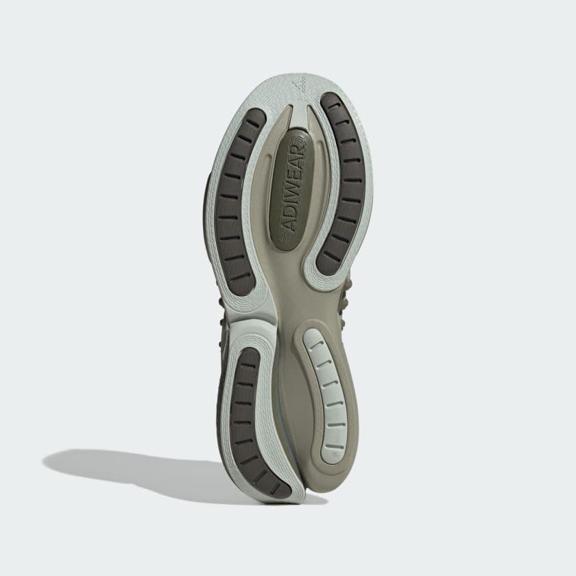 Мужские беговые кроссовки adidas W Ult 5 Pk Tw P, серебряный/оливковый — фото 3