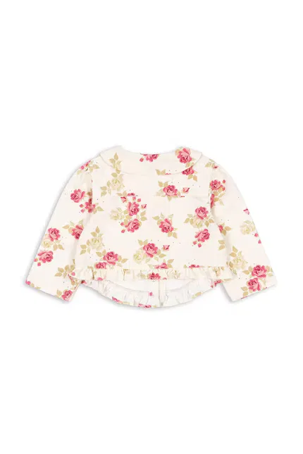 Куртка джинсовая MAGOT FRILL JACKET Konges Sløjd, бежевый — фото 2
