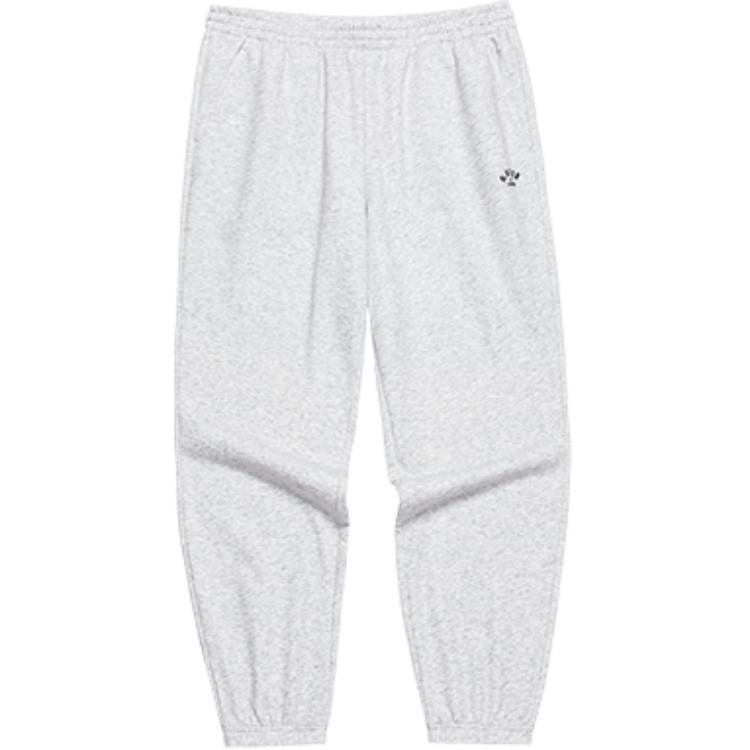 

361° Брюки-джоггеры из коллекции Basketball Collection, вязаные, унисекс, оригинальные, цвет heather gray