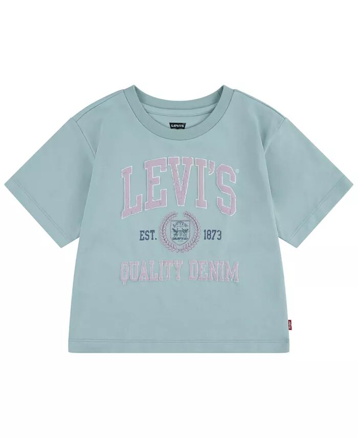 

Футболка с эффектом окраски Big Girls Levi's