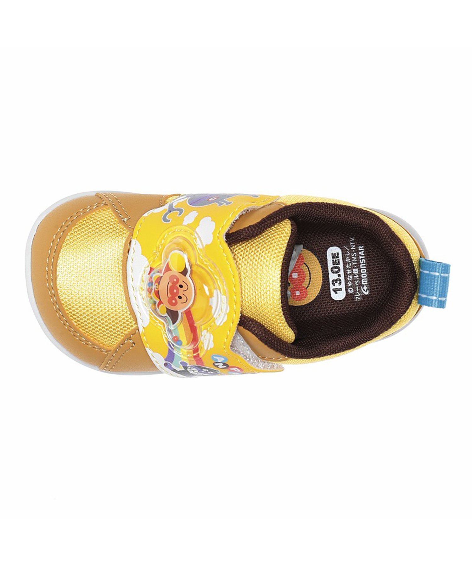 AP B59 Желтые детские туфли для малышей Anpanman Moonstar, Yellow — фото 3