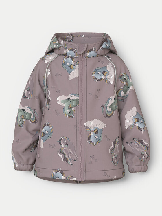

Куртка из софтшелла regular fit Name It, розовый