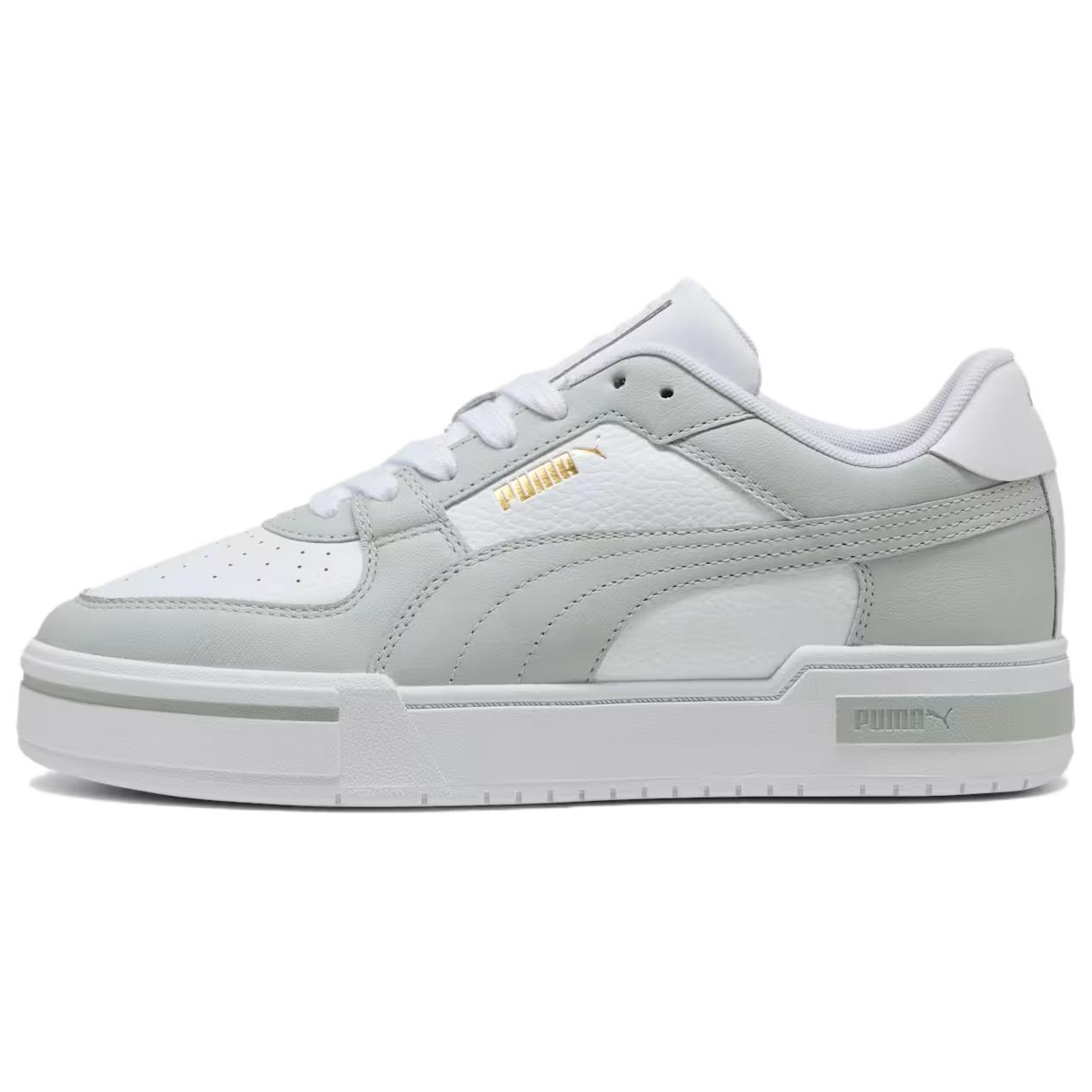 

PUMA Низкие мужские кроссовки для скейтбординга серо-белого цвета