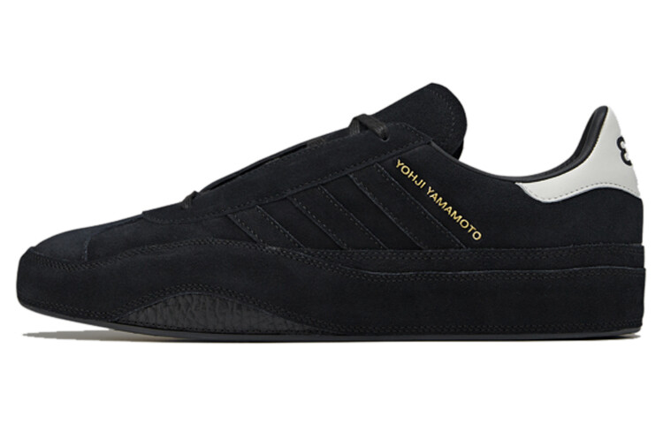 Кроссовки Y-3 Gazelle Stylish Skateboarding Unisex, черный