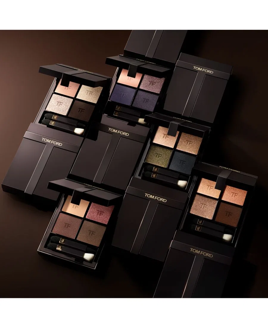 Палетка теней для век Runway Eye Color Quad, 7 г Tom Ford, 45 ember bronze — фото 2