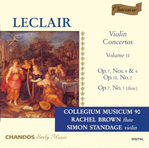 

CD диск Leclair / Standage / Collegium Musicum: Violin Concertos