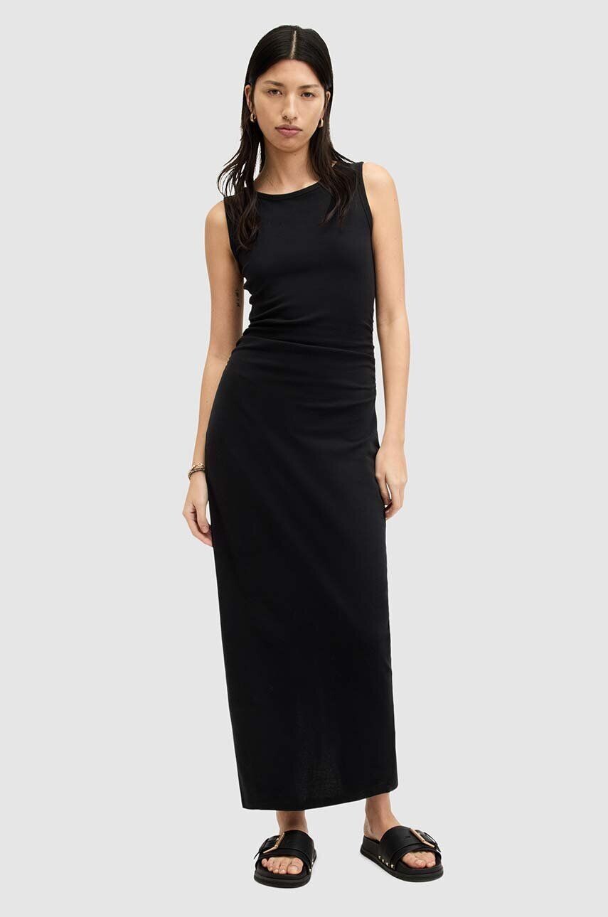 

KATARINA DRESS платье из хлопка AllSaints, черный
