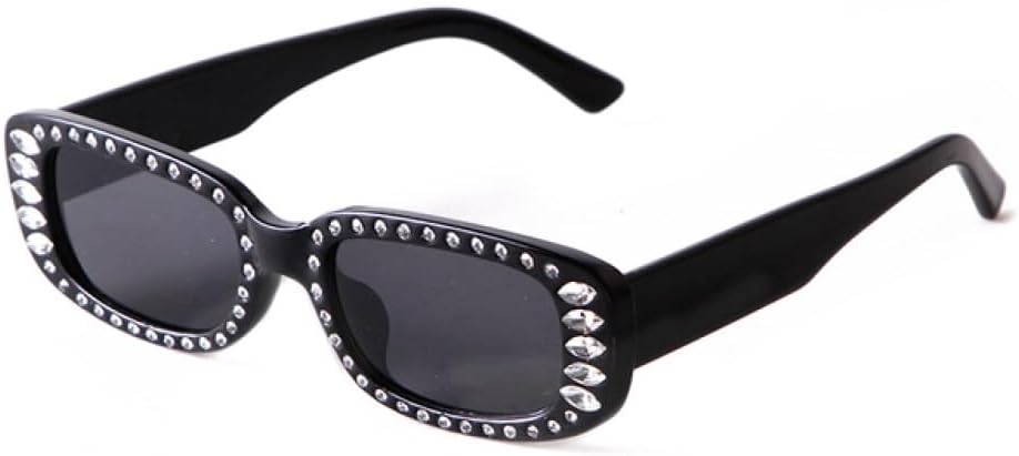 

Солнцезащитные очки в стиле ретро 2027 года: толстые, широкие, квадратные, с бриллиантовой винтажной хрустальной оправой, прямоугольные солнцезащитные очки для женщин MTZJH, C1