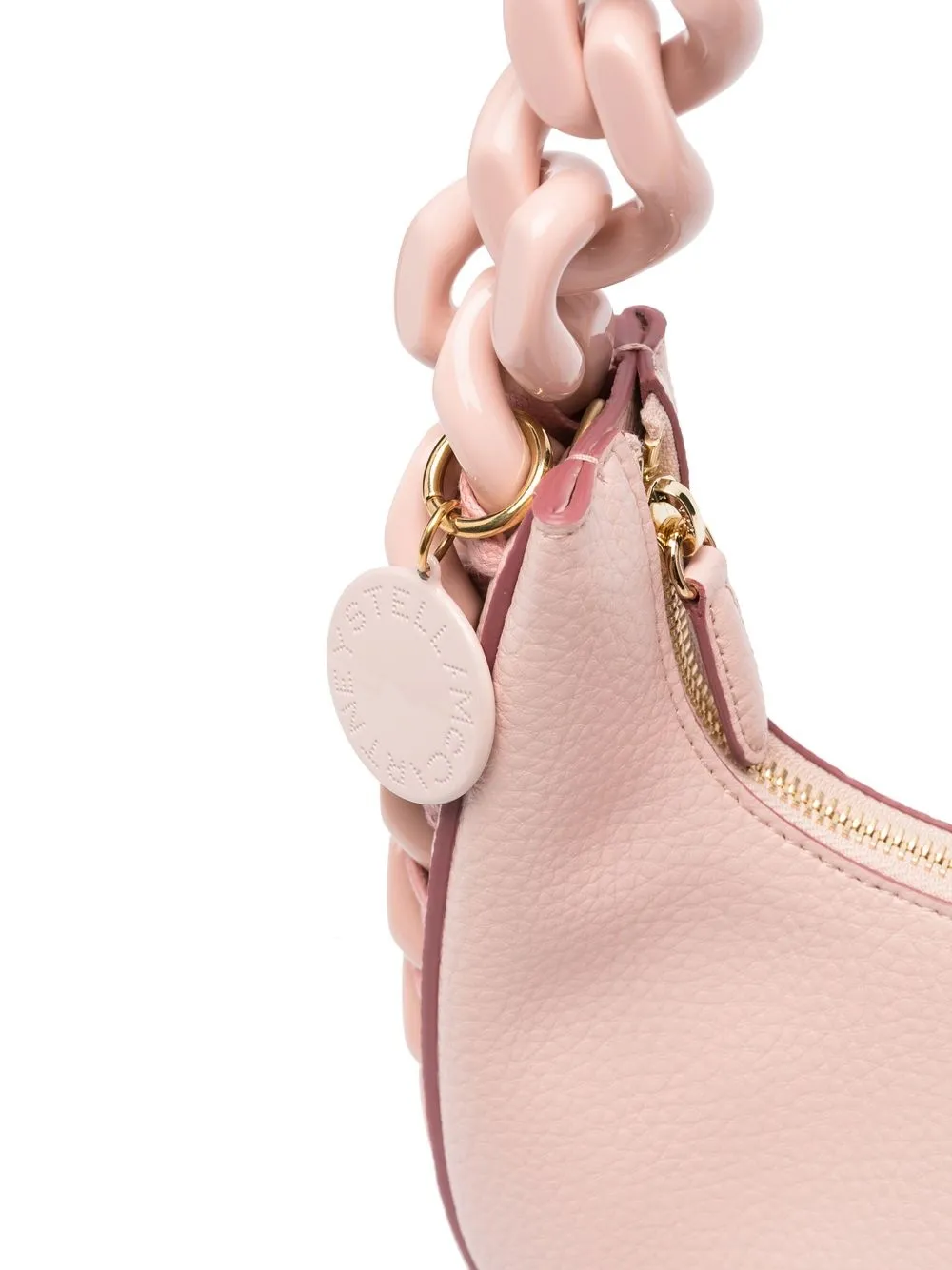 Сумка на плечо Falabella с цепочкой Stella Mccartney, розовый — фото 4
