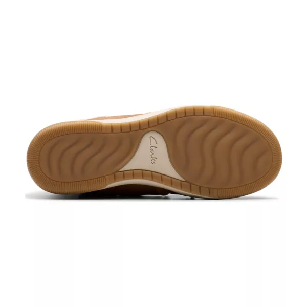 Женские зимние сапоги Clarks Breeze с отделкой из искусственного меха, коричневый — фото 4