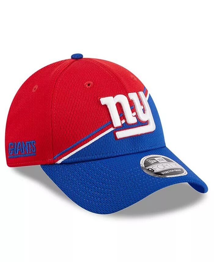 

Мужская красная кепка Royal New York Giants 2023 Sideline 9FORTY Adjustable New Era