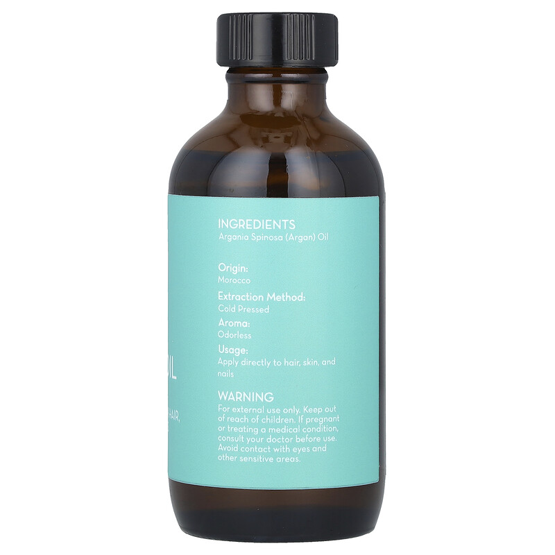 Pure Body Naturals, Аргановое масло, 118 мл (4 жидк. унц.) — фото 2