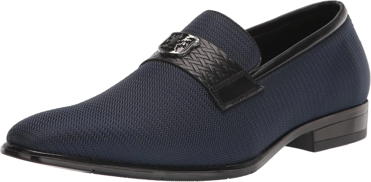 Туфли Stacy Adams Herren Tazzi Slipper, Navy Blue Black