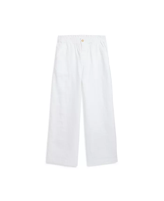 

Широкие брюки Big Girls Polo Ralph Lauren, белый