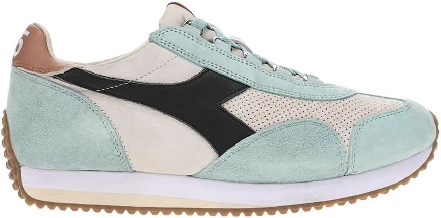 Мужские кроссовки Diadora Equipe Suede Stone Wash на шнуровке повседневные - бежевые, бежевый