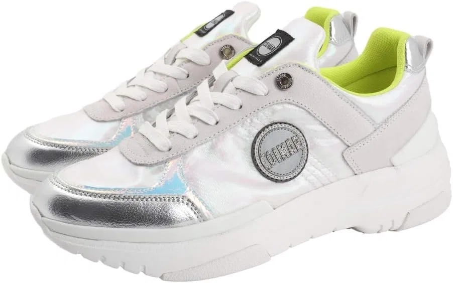 Кроссовки COLMAR Travis S-1 Jelly Trainers, белый лайм